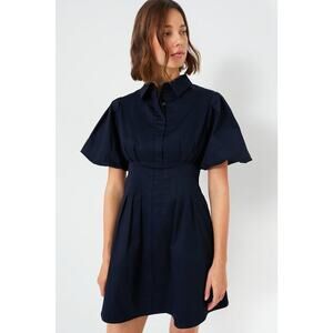 TUCKERNUCK Navy Mini Delaney Dress Size XS NWT Retail $148 Tuckernuck